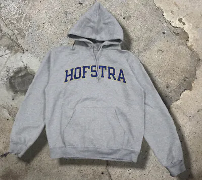 $24.99 • Buy Vintage Champion Hofstra University Medium Heather Gray Hoodie Sweat Shirt 