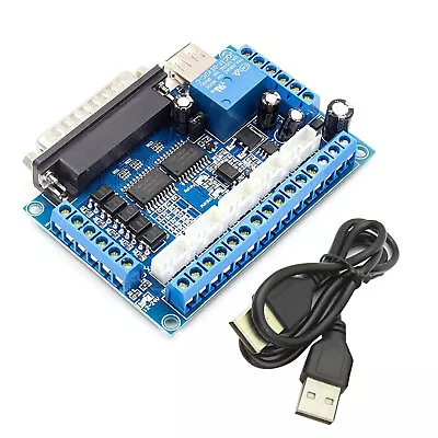 1* 5 Axis CNC Interface Adapter Breakout Board For Stepper Motor Driver Mach3 • $6.99