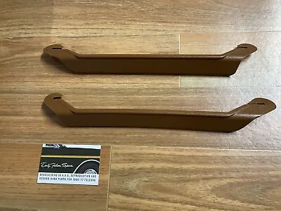 New Pair Plastic Ford Fairlane Carpet Joiners XF ZG ZH Saddle Parchment • $42