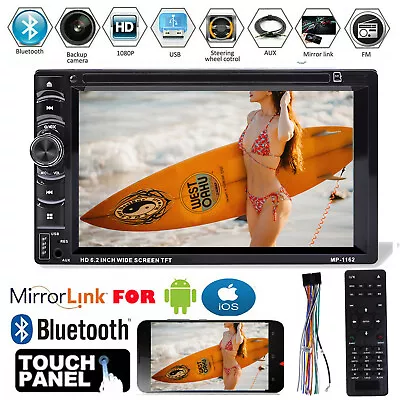 For Ford F-150 2008 2007 06 05 04 Car Stereo 2DIN CD DVD Player Bluetooth Radio • $82.30