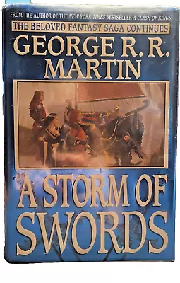 George R R Martin A Storm Of Swords 1st Edition Hardcover • $24.99