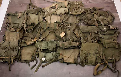 Lot Of 20 AS IS M-45 US Army Musette Bags WW2 To Korean War Military Bag Lot 40s • $299.99