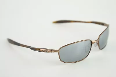 Excellent! OO4059-04 Oakley BLENDER Brown Chrome Tortoise/Bronze Polarized 59-17 • $129.99