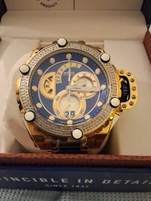 Invicta Reserve Flying Fox 53mm Shutter Swiss Quartz Chrono Watch