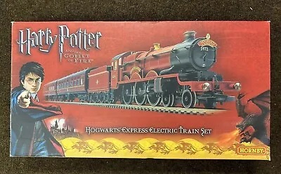 Hornby 00 Gauge Harry Potter Goblet Of Fire Train Set Excellent Condition • £97.95