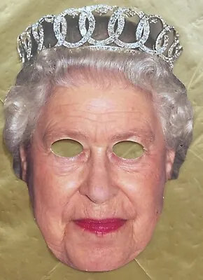 12 Pack Platinum Jubilee Queen Elizabeth Face Masks Fancy Dress 1st Class Post • £19.99
