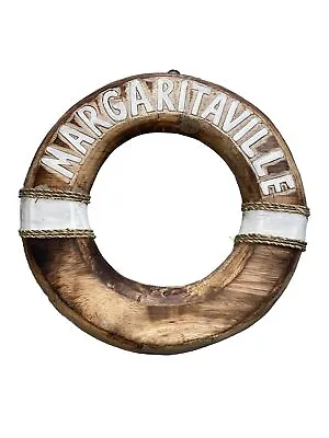 Margaritaville Life Perserver Ring Wall Art Tiki Bar Decorations • $15