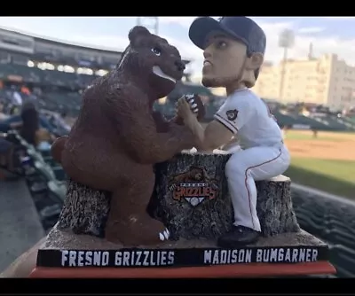 Madison Bumgarner Arm Wrestling Grizzly Bear Bobblehead • $19.99