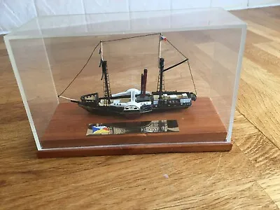 Vintage R.a.e. Models Small Scale P&o The William Fawcett Paddle Steamer Ship • £25