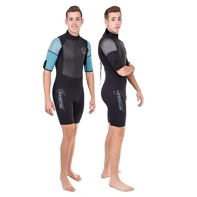 Seavenger Men’s 3mm Shorty Wetsuit With Rubberized Stomach • $90