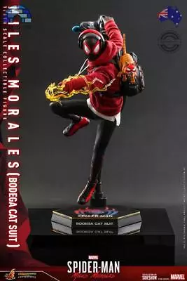 Hot Toys - Marvel's Spider-Man: Miles Morales VGM50 Spider-Man (Bodega Cat Su... • $440