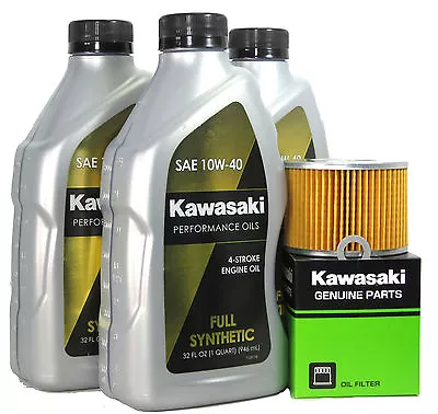 2006 Kawsaki ZG1000A6F (Concours)   Full Synthetic Oil Change Kit • $52.99