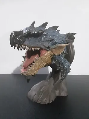 Monster Hunter Hunting Trophy AZURE RATHALOS Head Figure Game Anime Movie Toy • $40
