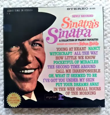 Sinatra's Sinatra 4 Track Reel To Reel Tape 7 1/2 Reprise Stereo S9-1010 • $26.95