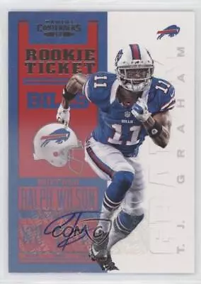 2012 Panini Contenders Rookie Ticket RPS TJ Graham #231.1 Rookie Auto RC • $1.97