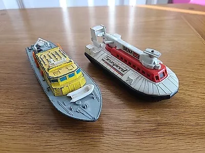 Matchbox Dinky Air Sea Rescue Boat And  K22 SRN6 HOVERCRAFT Set • £0.99