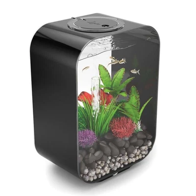 £174.99 • Buy Biorb Life 15l Black Aquarium Fish Tank With Filter Unit Led Lighting Air Pump