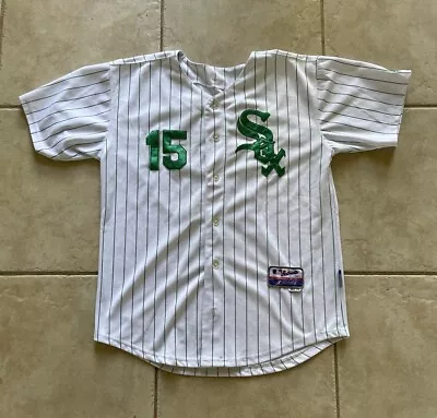 Majestic Chicago White Sox Gordon Beckham St Patrick’s Green Jersey Sz 50 • $59.99