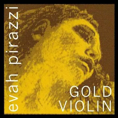 Evah Pirazzi Gold Violin E String 4/4 --- Ball End • $8.02