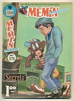 MEMIN PINGUIN #376 Secreto Mexican Comic 1971 • $10