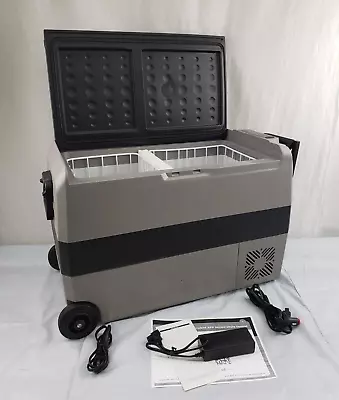 Alpicool T50 12 Volt Portable 50L Refrigerator & Freezer Car Boat RV With Wheels • $209.95