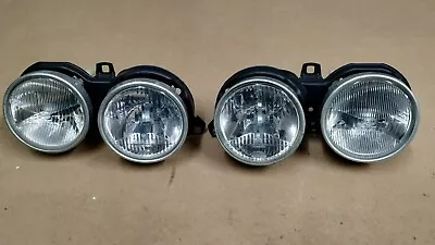 BMW E30 Headlights EURO Complete Set 63121372661 63121372662 @Genuine@ Hella • $440