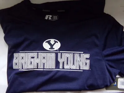 Brigham Young University Navy T-Shirt Mens Size 38/40 Medium New With Tags • $5