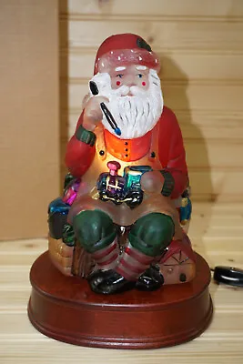 Merck Family Old World Christmas 1995 Santa Toymaker Santa Light (G62) • $88.88