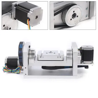 6:1 8:1 CNC Router Rotary Indexer Machine Dividing Head 5th 4th Rotational Axis • $349.55