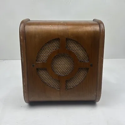 VTG Jensen Alnico 5 Watt 8 In Stereo Wall Speaker Wood Box Weaved 4921D P8V • $300