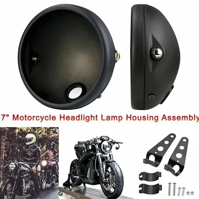 7 Inch Motorcycle Headlight Housing Shell LED Headlamp Case Bucket For Harley • $29.99
