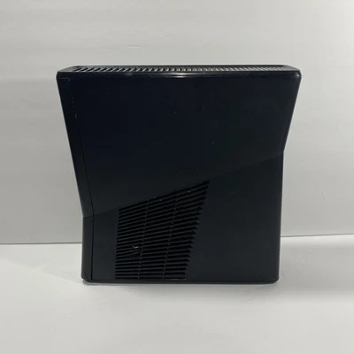 $20 • Buy (J) Microsoft Xbox 360 S Slim 4GB Matte Black Model 1439 Console Only Not Tested