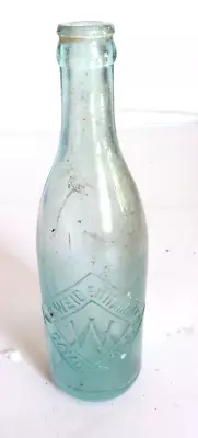 Vintage O.b.weiden Hammer Camden N.j. Glass Bottle. Antique Collectible Usa • $35.75