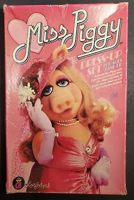 Vintage 1980 Colorforms Miss Piggy Dress Up Set • $8.89