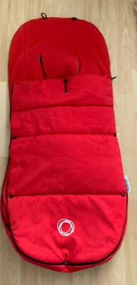 £27.99 • Buy Bugaboo Red Toggle Footmuff Cosytoes Cameleon Bee Donkey Buffalo Fox