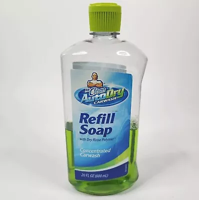 Mr Clean Auto Dry 20oz Large Bottle Refill Carwash Soap Autodry Carwash 45% LEFT • $13.99