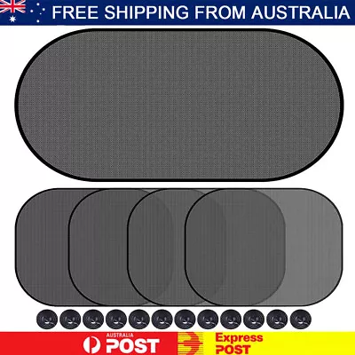 5 PCS Car Side Rear Window Screen Mesh Sun Shade Cover Windshield Sunshade Visor • $11.99