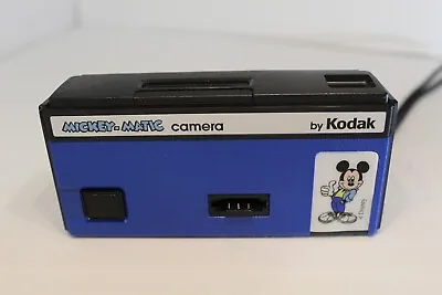 Disney World Vintage Kodak Mickey Mouse Camera (1990s); Shutter Trigger Stuck • $65