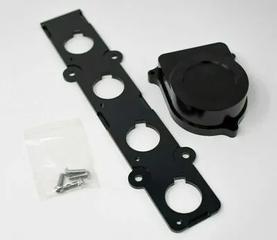 Coil-On-Plug Adapter Plate Black And B16 B18 Distributor Cap Delete B Series Cop • $89.95