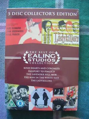 The Best Of Ealing Studios Collection - 5 DVD BOX SET **NEW SEALED** • £6.99