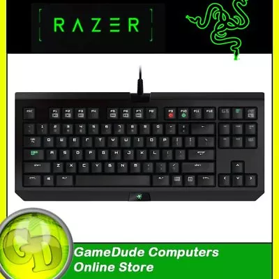 $100 • Buy RAZER BLACKWIDOW TOURNAMENT 2014 MECHANICAL Keyboard RZ03-00810900-R3M1 [f36]
