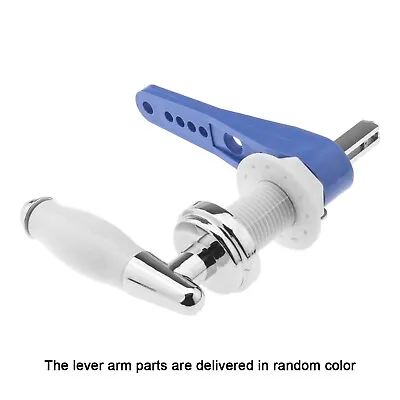 1/2 Flush Handle Cistern Ceramic Lever For Toilet Cistern Replacement • £7.82