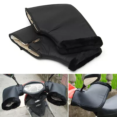 Hand Warmer Motorcycle Gloves Waterproof Winter Muffs Handlebar Cover Mitt New • $16.99