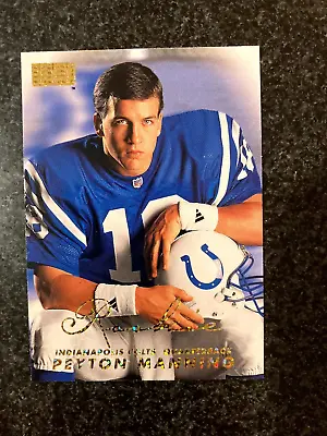 1998 SkyBox Premium #231 Peyton Manning RC Rookie B19 • $19.89