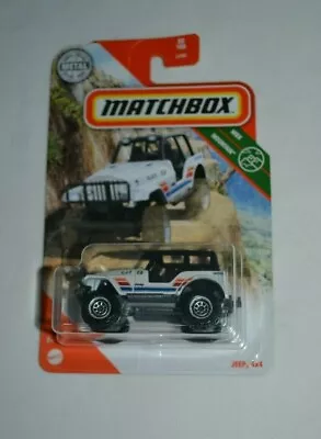 Matchbox 2020 Mbx Mountain - Jeep 4x4 Cj-7 Pearl White • $2.02