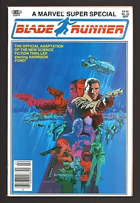 Marvel Super Special 22 Blade Runner Harrison Ford Lower High-Grade Comic Book • $29.99