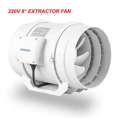 220V Kitchen Fume Exhaust Ventilation Fan Toilet Ventilators Air Extractor Fans • $179.99