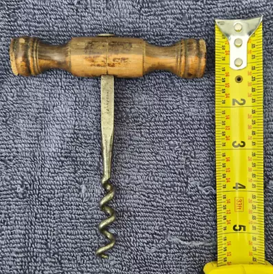 Antique Corkscrew Marked H & B MFG. CO. • $25