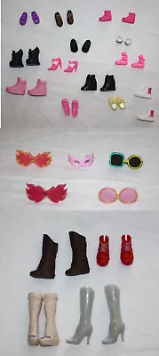 DOLL SHOES + BOOTS + SUNGLASSES Barbie Disney Monster High Bratz Accessories Lot • $24.99