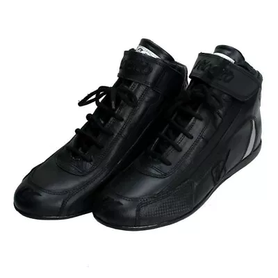 Velocita B08 Safety Driving Racing Shoes SFI Leather / Nomex Black Size 8 • $59.99